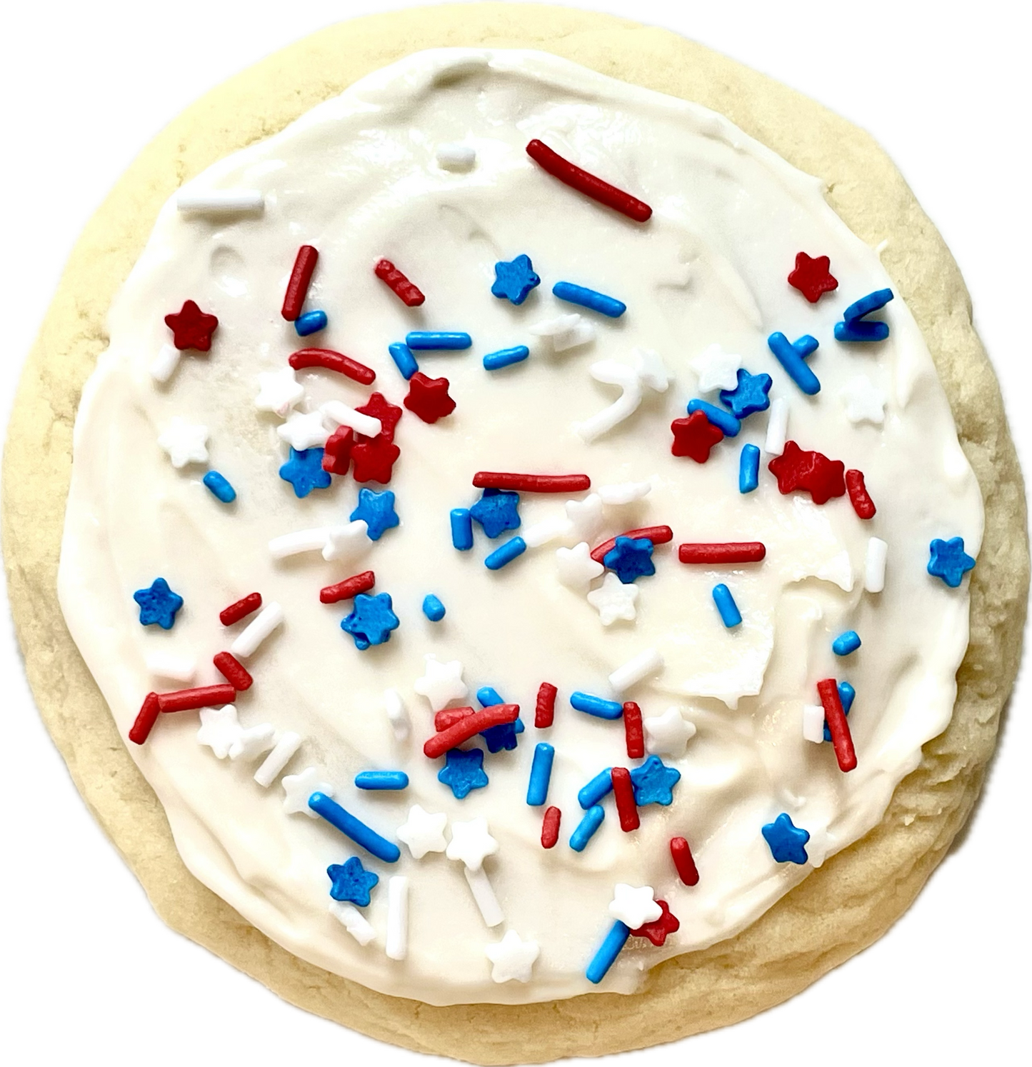 4th of July Sugar Cookie