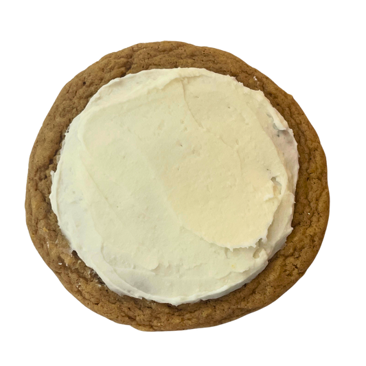 Pumpkin Cookie with Cream Cheese Frosting