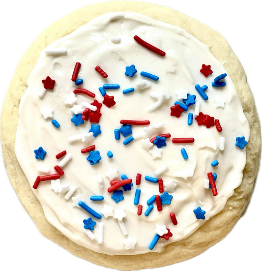 4th of July Sugar Cookie